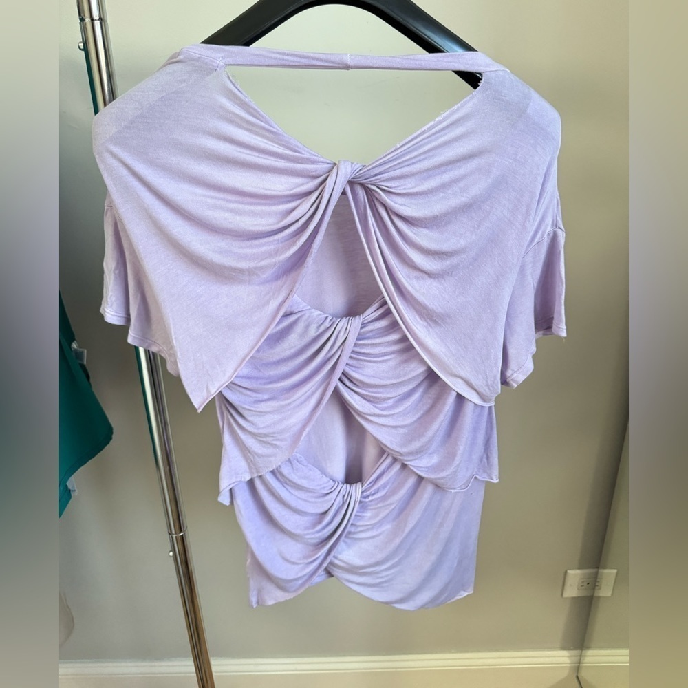 LA made Purple T shirt